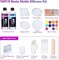LET'S RESIN Epoxy Resin,Resin Coaster Molds Kit,16oz Resin Starter Kit for Beginners,Include Epoxy Resin,Coaster Molds, and Mica Powder for Resin Casting, Ideal Christmas Gift Set